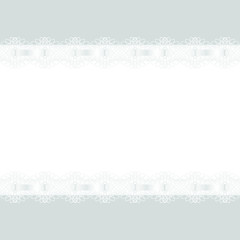 Fototapeta premium Abstract background. Frame decorated with lace