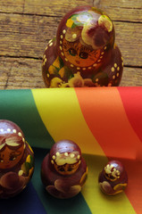 Гей-парады в России Радужный флаг ЛГБТ Tęczowa flaga ruch Zastava Russia duginih boja LGBT Gay Steagul Metodo di Shettles Moscow Pride Парада поноса у Москви © Comugnero Silvana