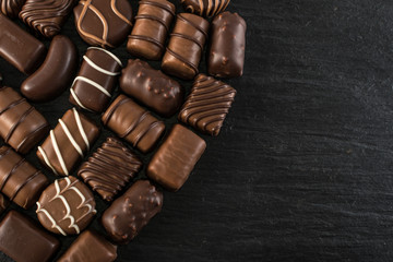 Chocolate Sweets Background