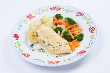 chicken with vegetables