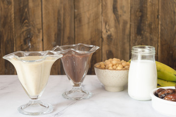 Hummus shake (vegan drink)