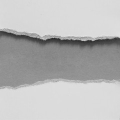 torn in paper, empty space for text.