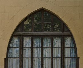 Facade old window