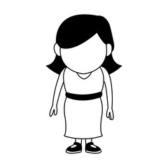 Cute mother cartoon vector illustration graphic design