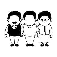 Mom and girl with balloon vector illustration graphic design