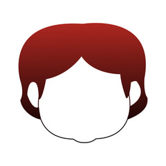 Cute grandmother faceless cartoon vector illustration graphic design