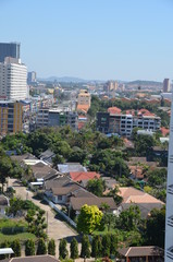 Fototapeta na wymiar city panorama thailand pattaya