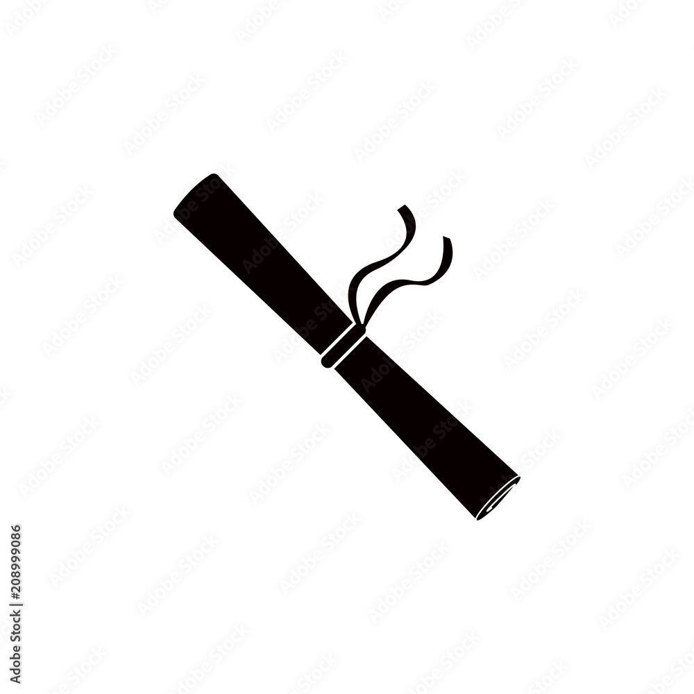 Poster paper bundle icon. element of education icon for mobile concept and web apps. detailed paper bundle 