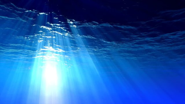 Loop Underwater Ocean Sunlight