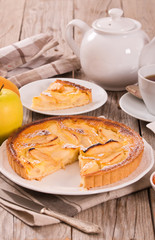 Tarte normande.