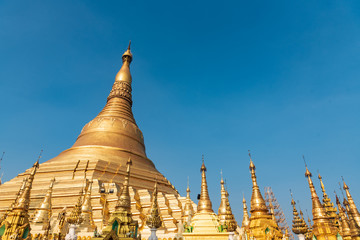 Fototapeta premium Shwedagon Pagoda, Yangon ,Myanmar