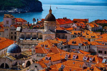 Obraz premium View of Old Town, Dubrovnik Croatia