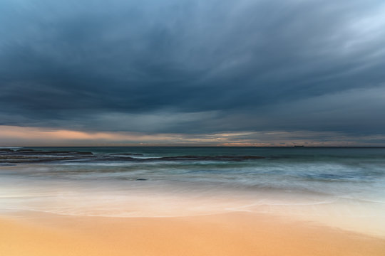 Overcast and Beautiful - an early morning Seascape