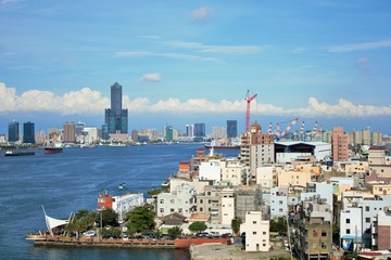 view of the city in Kaohsiung - Taiwan