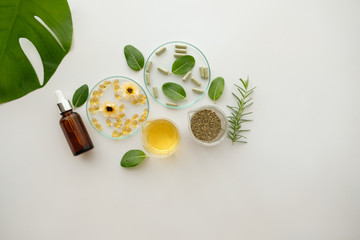 herbal alternative medicine,cosmetic nature skincare and essential oil aromatherapy .organic natural science beauty healthy product.mock up.