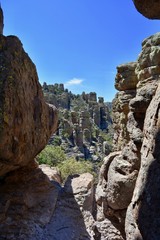 Chiricahua National Monument Southeast Arizona Hoodoo Canyon Travel Park