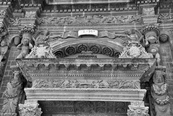 church san domenico in baroque style beginning of construction 1580 completion XVIII Nardò Salento...