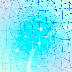 Abstract polygonal colorful vector background