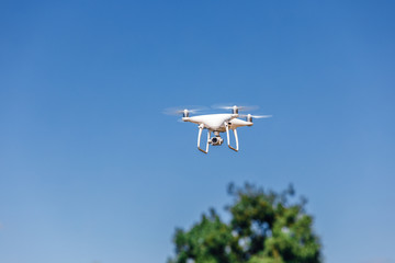 Fototapeta na wymiar Drones in the sky