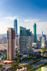 Fototapeta na wymiar Shenzhen city skyline