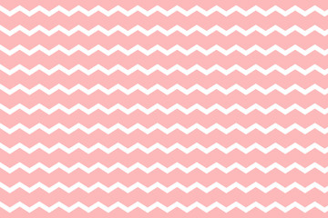 White and pink stripes background pattern. Geometric backdrop