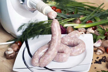  Homemade Making Sausage