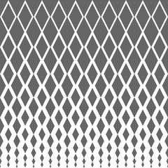 Diamonds.   Abstract geometric background. Vertical pattern. Reducing size from large to small. Classic shapes.