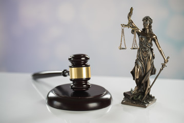 Obraz na płótnie Canvas Law and Justice concept image