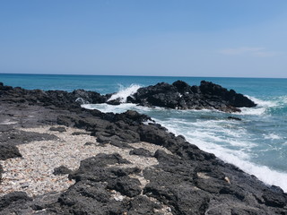 Aegean coast at Giardini Naxos