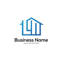 Real Estate and Business Logo Sign