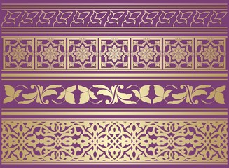 traditional paisley floral pattern, textile , Rajasthan, royal India