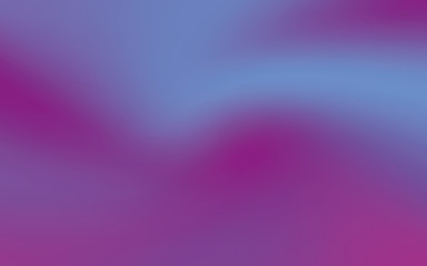 Wavy gradient background. Color, ultraviolet smoke. A blurred pattern. Bright backdrop Vector illustration