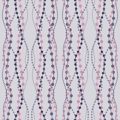 Seamless repeating background simulating beads on threads