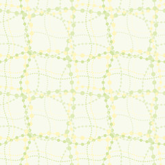 Seamless repeating background simulating beads on threads