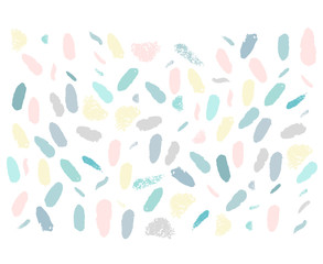 Confetti brushes baby shower