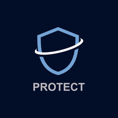 Protect Logo Vector Template Design Illustration