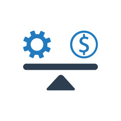 Obraz premium Balance Scale Icon