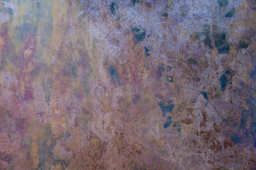 錆びた鉄板の表面