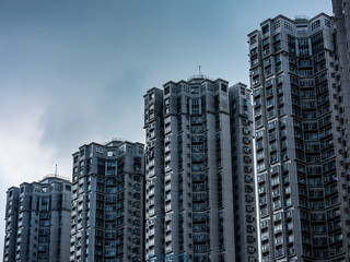 Fototapeta na wymiar Hong Kong Buildings