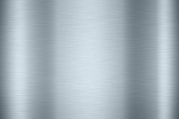 Abstract Shiny smooth foil metal silver color background.