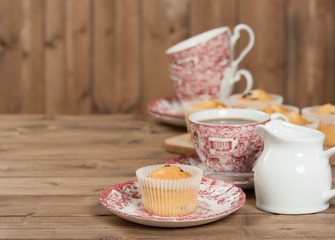 Home Baked Muffins With Coconut, Cranberry, White Chocolate.