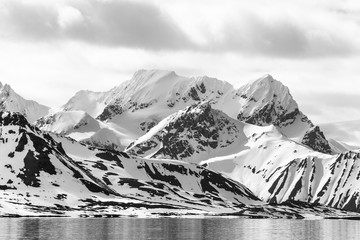 Wiosna na południowym Spitsbergenie - obrazy, fototapety, plakaty