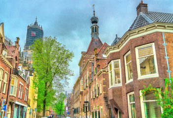 Traditional houses in Utrecht, Netherlands