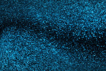 Abstract glitter blue background