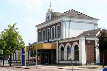 Fototapeta na wymiar Railway station of Winschoten