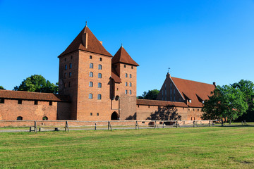 Teutonic Castle in Malbork, Poland