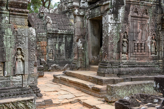Ta Som temple at Angkor complex in Siem Reap, Cambodia