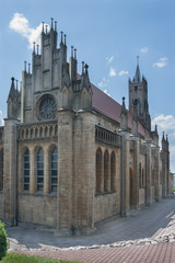 Roman Catholic neo-gothic church dedicated to Our Lady of the Scapular. Built in 1909-1912 and...