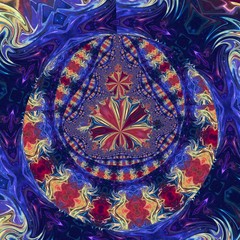 Fototapeta premium Abstract texture background. Digital design painting impressionism artwork. Hand drawn artistic pattern. Modern art. Good for printed pictures, postcards, posters or wallpapers and textile printing.