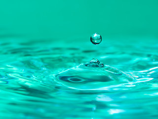 Fototapeta na wymiar Splash water drops.